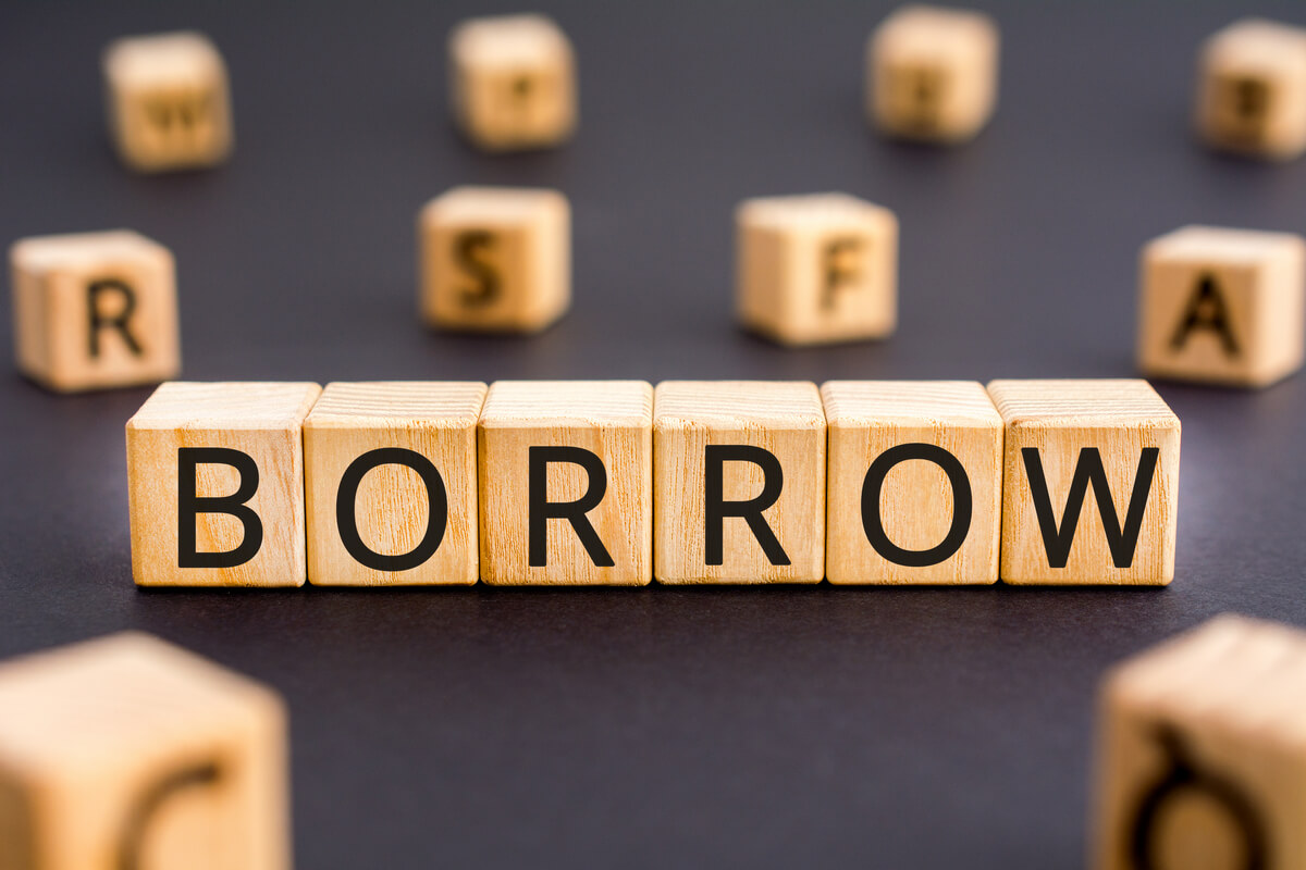 You're at risk of over-borrowing