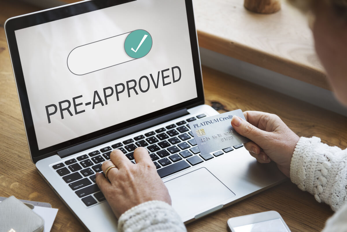 Get pre-approved for a mortgage at the very beginning