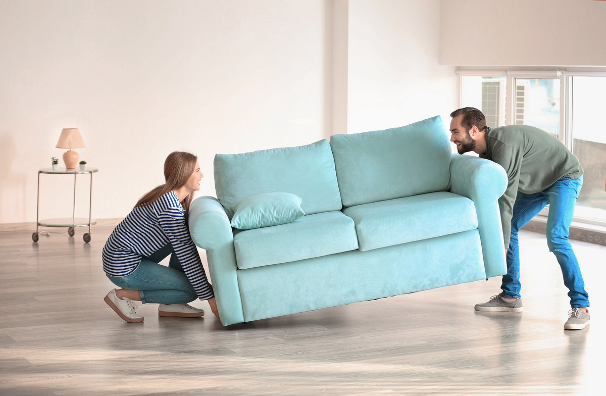 Don't overdo it with new furniture