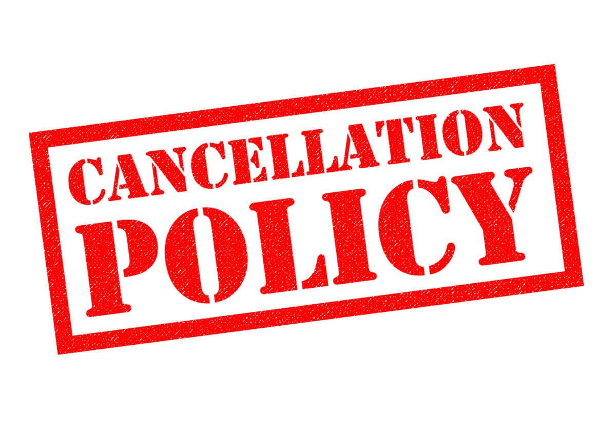 What is your cancellation policy